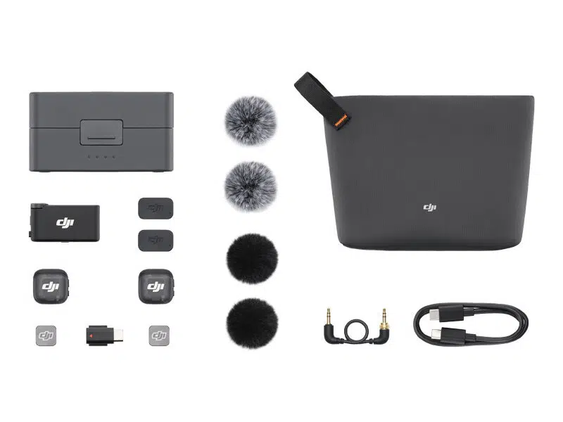 Wynajem bezprzewodowy system transmisji audio DJI Mic 3
