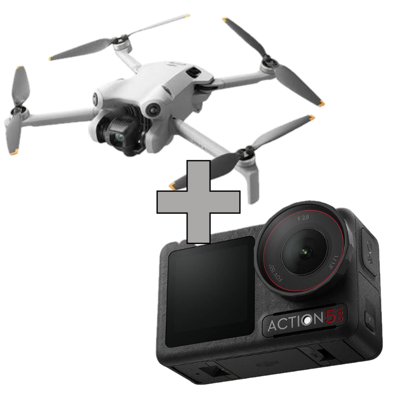 + Wynajem dron DJI Mini 4 Pro + kamera DJI Action 5 Pro