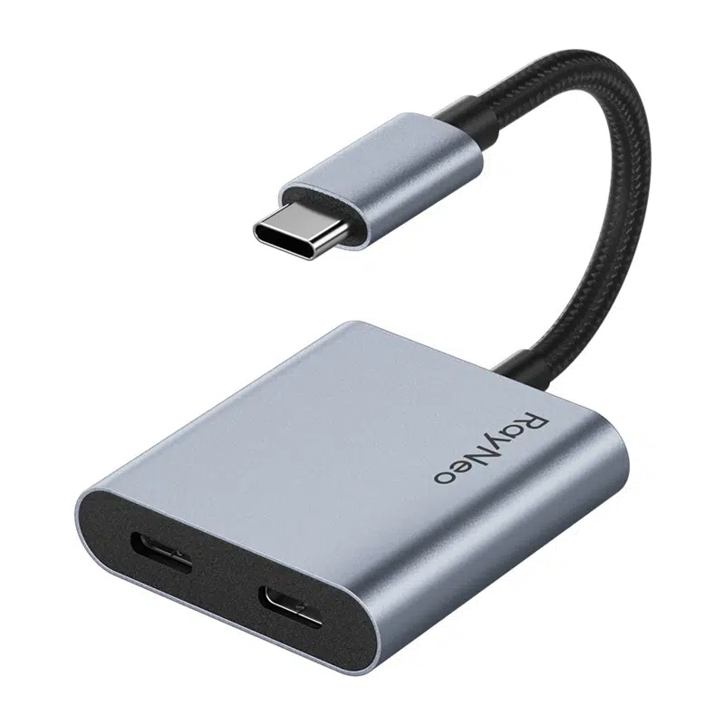 pol_pl_Adapter-RAYNEO-USB-C-PD-100W-4K@60Hz-56775_1 Wynajem okularów AR RayNeo Air 4 Pro + Adapter RAYNEO USB-C PD 100W 4K@60Hz