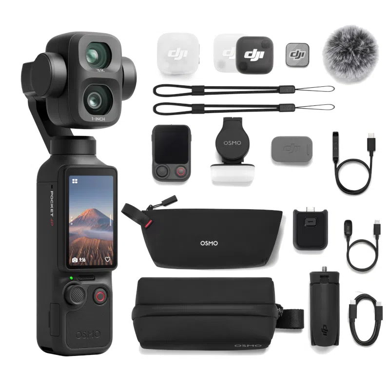 Wynajem kamery DJI Osmo Pocket 4P Vlog Combo